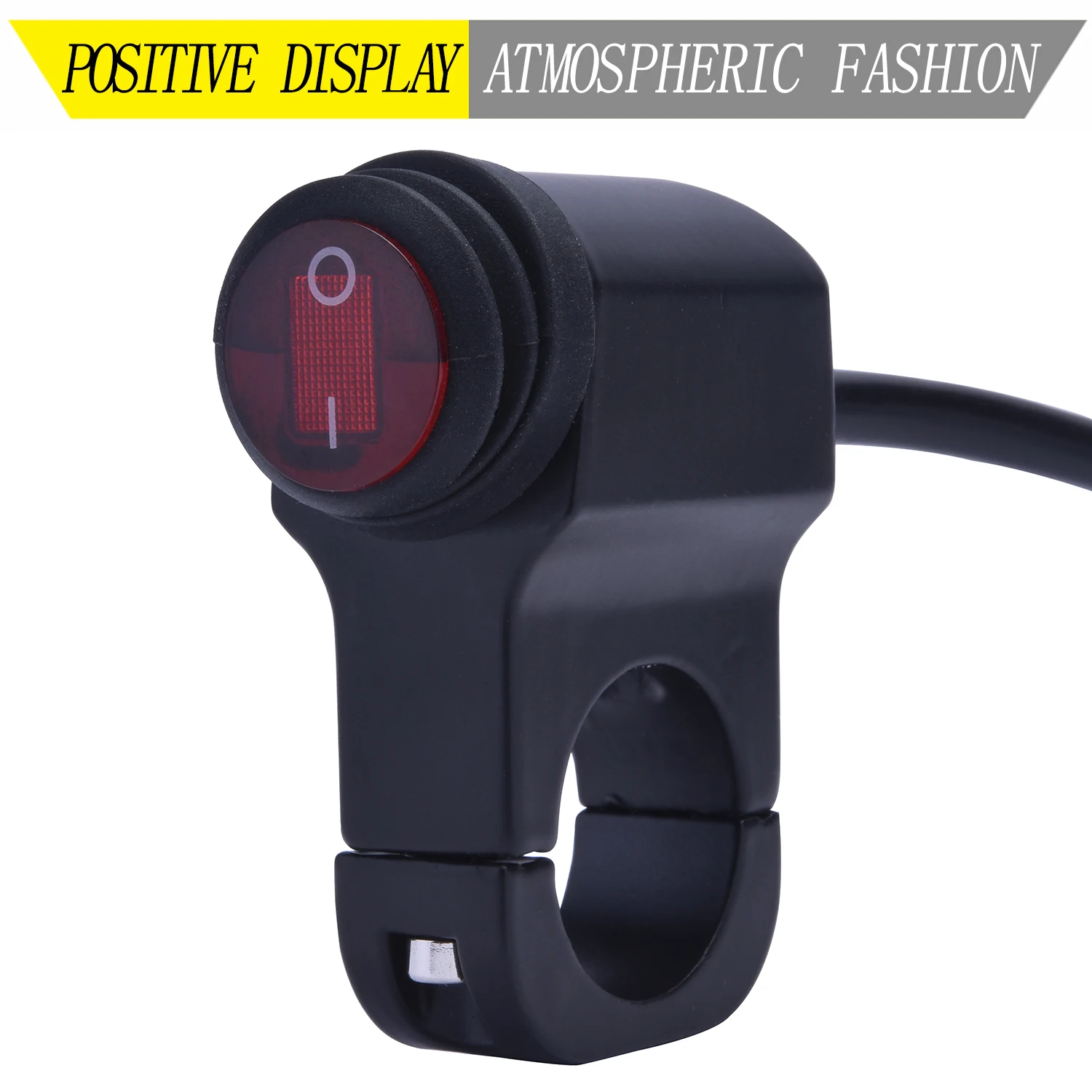 12V Waterproof 7/8&quot 22mm Motorcycle Handlebar Control Switches Mount Headlight Hazard Brake Fog Light ON OFF Switch Button | Автомобили
