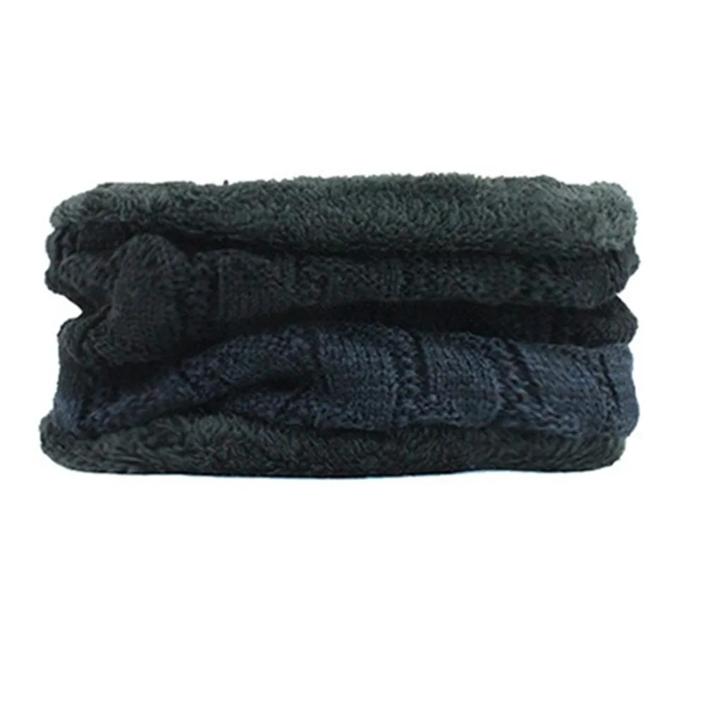 Navy Спальное место# P501 модные шарфы зимний принт теплый трансформер Бесконечность песок шторм спиннинг шарф женский - Цвет: Navy
