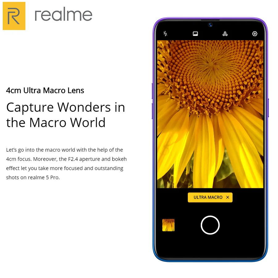 Мобильный телефон Realme 5 Pro, версия ЕС, 4 ГБ/8 ГБ ОЗУ, 128 Гб ПЗУ, Восьмиядерный процессор Snapdragon712, 6,3 дюймов, 1080x2340 P, 4035 мАч, две sim-карты, Android