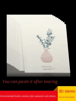 

3D Wall PE Foam Background Fringes Stickers Brick Pattern Waterproof Self stickers on the wall Room Home Decor Living Room