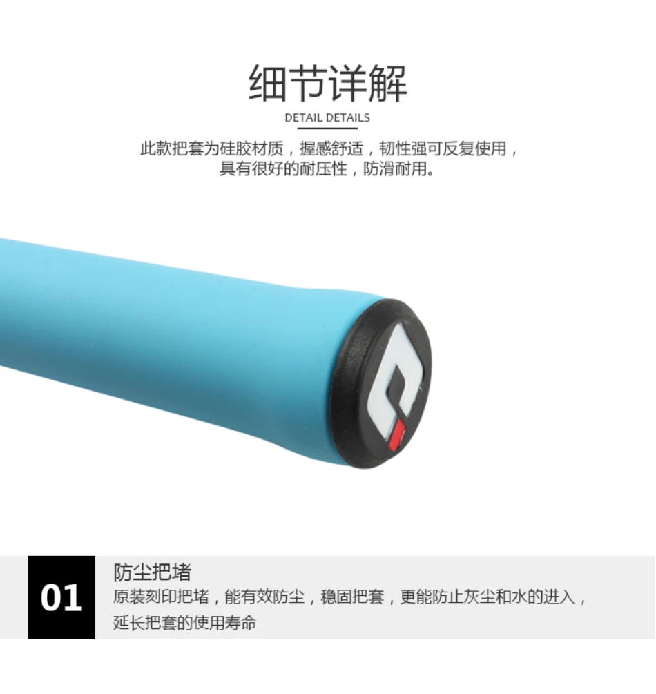 Freies Verschiffen ODI Fahrrad Grip MTB Silikon Auto Gewinnen Nicht-rutsch Schock Absorbieren Weiche Saug Fahrrad Grip