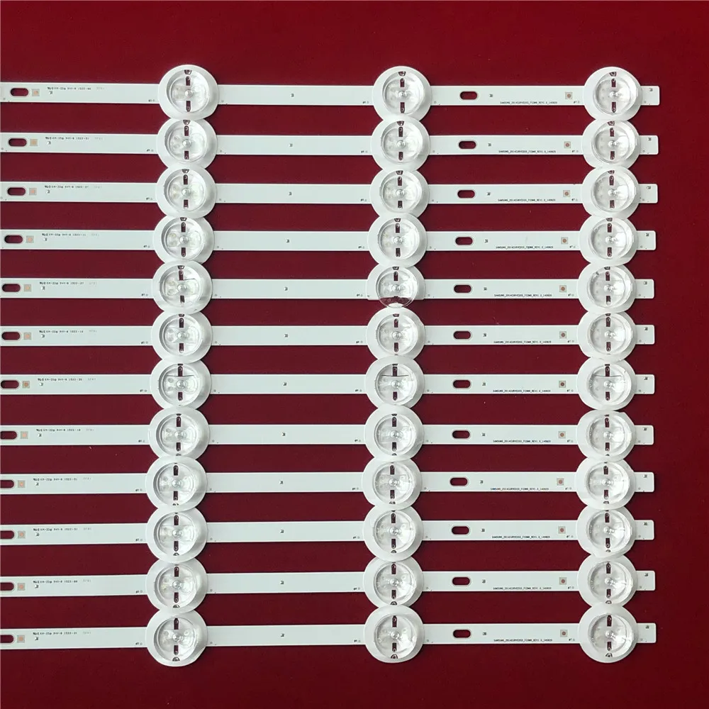 12pcs/Kit LED strips for 55 TV SAMS