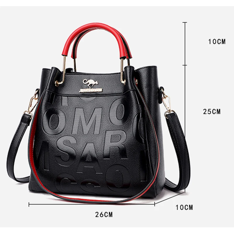 Handtassen Designer Brief Pu Leer Dames Schoudertassen Hoge Capaciteit Dames Crossbody Mode Casual Vrouwelijke Tote Bag_voghion.com