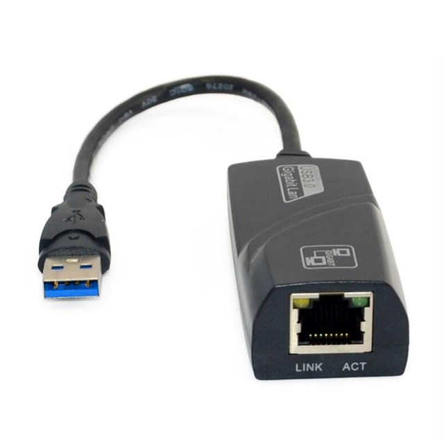 3.0 Type-C to Gigabit Ethernet Converter Adapter RJ45 LAN (10/100/1000/2500) Mbps Ethernet Network Card for Laptop Mac OS