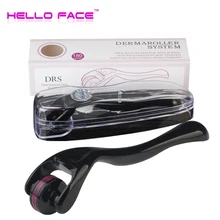 HELLO FACE Дерма ролик DRS 180 микроиглы дермароллер для глаз темные круги уход за кожей лица Омоложение кожи