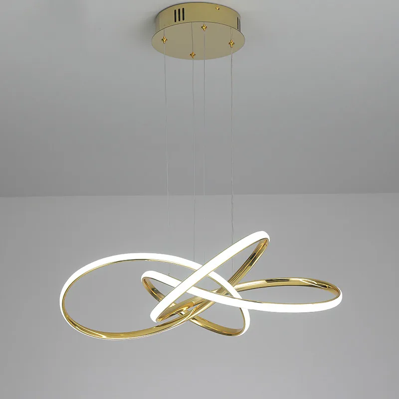 

LED Chrome/Gold Pendant Lights For Dining Room Kitchen Bedroom Living Room Hanging Lamp Indoor Lighting Pendant Lamps Fixtures