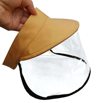 

Child Anti-droplet Protective Cap Face Cover Cap Hat Anti-saliva Isolation Cover Kids Outdoor Sun Protection Baseball Hat