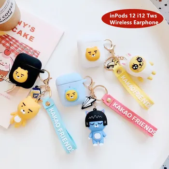 

Inpods 12 i12 Tws Wireless Earphone Portable Earbuds Bluetooth Touch Model Stereo Cute Color Pods Headphone For Fashion Girl Boy