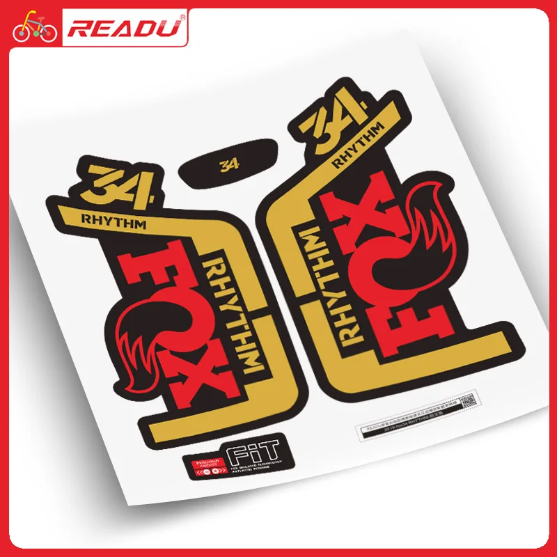 Sticker fork fox 34 wc 2019 ep90 stickers Aufkleber Autocollant downhill mountainbiking