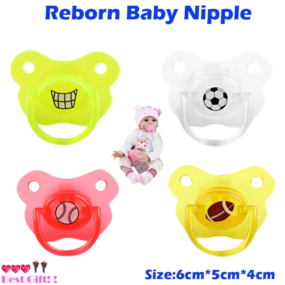 1 шт. пластик высокое качество новейшая мода моделирование куклы Reborn Кукла Детская игрушка милый подарок Детская соска