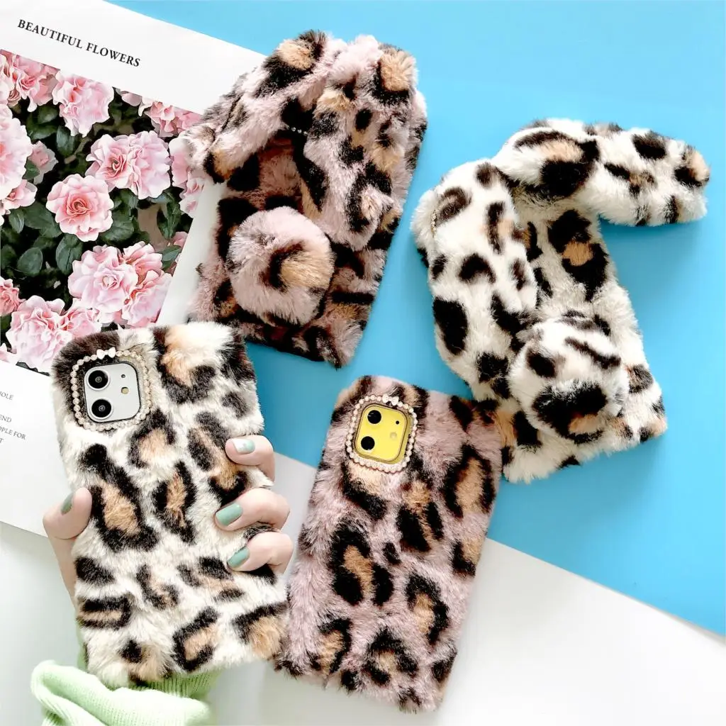 Для samsung Galaxy S10 S9 S8 Note 10 Plus 9 8 S7 Edge S10e роскошный комфортный Пушистый Плюшевый чехол