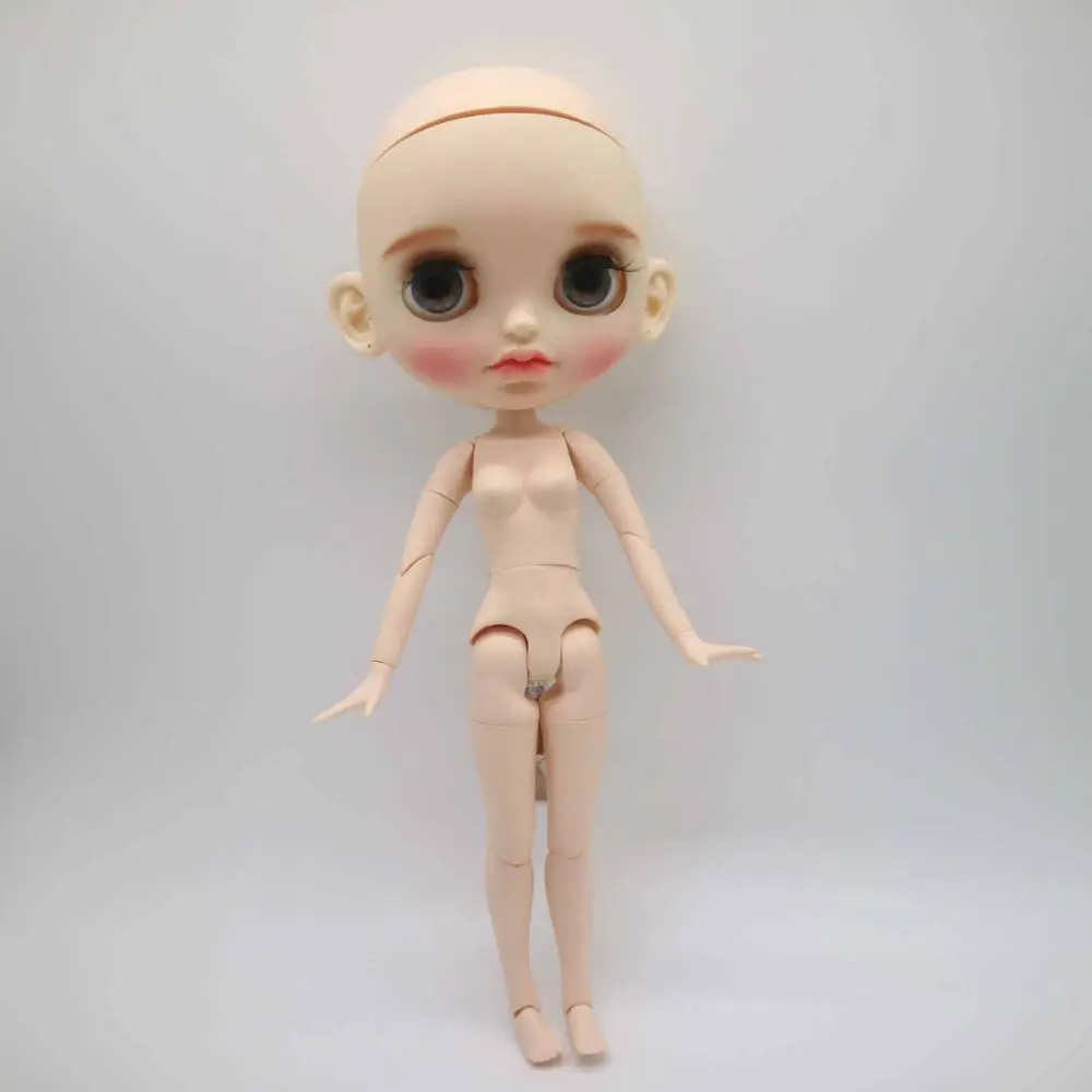 STO-DOLL голая голова кукла с индивидуальным лицом шарнир тела Blyth кукла - Цвет: doll 4