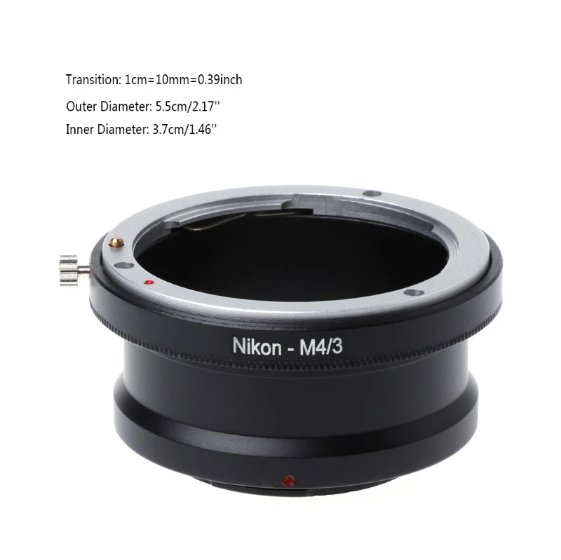 AI-M4/3 Mount Adapter Ring For Nikon F AI AF Lens to Micro 4/3 Olympus Panasonic LX9A
