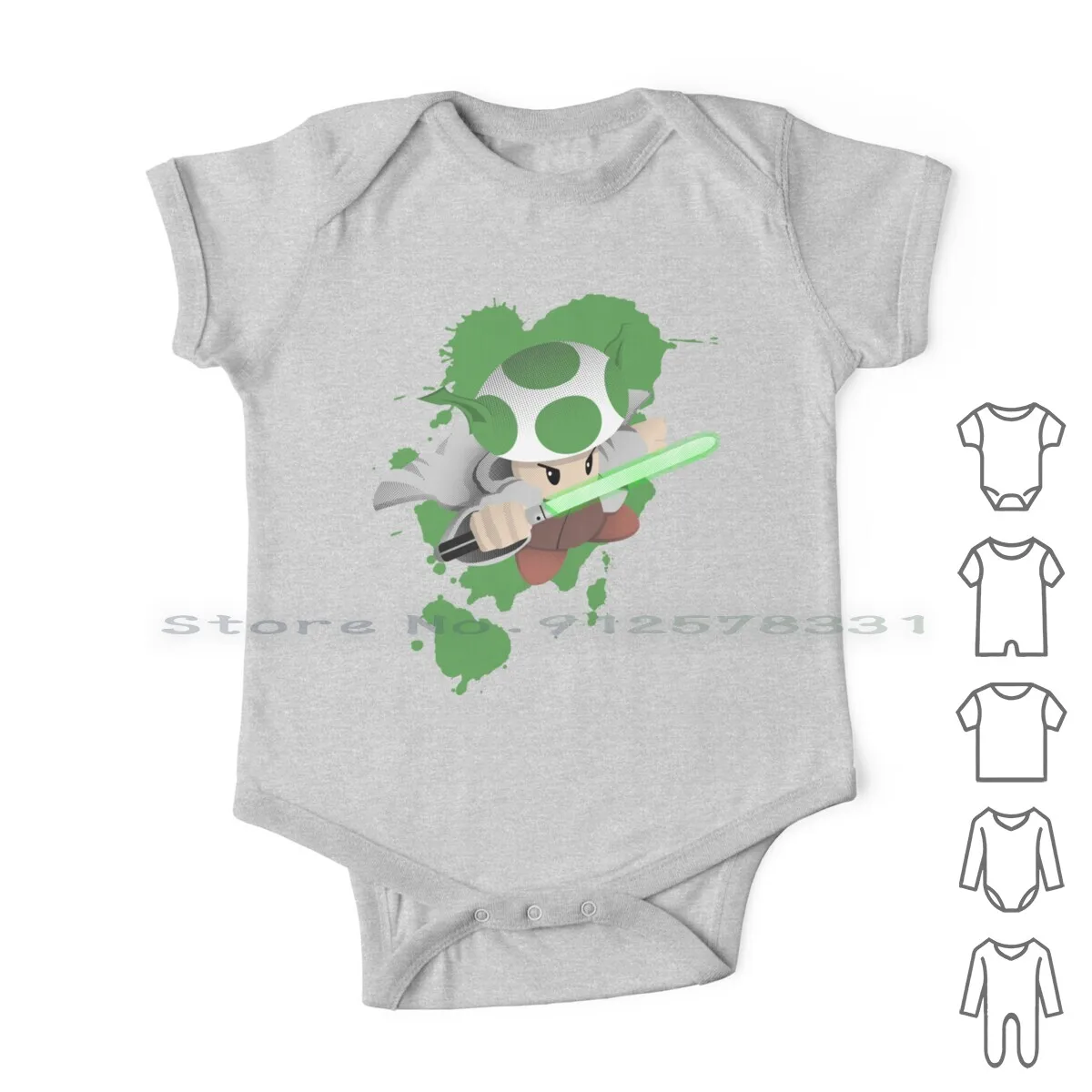 

Toada Newborn Baby Clothes Rompers Cotton Jumpsuits Video Games Toad Wars Nerd Geek Mashup Infant Long Sleeve Sleeveless