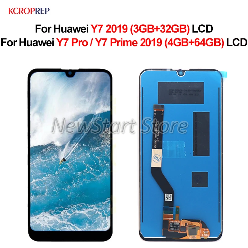 

For Huawei Y7 2019 LCD For Huawei Y7 Pro Y7 Prime 2019 lcd Display Touch Screen Digitizer Assembly With Frame Replacement Parts