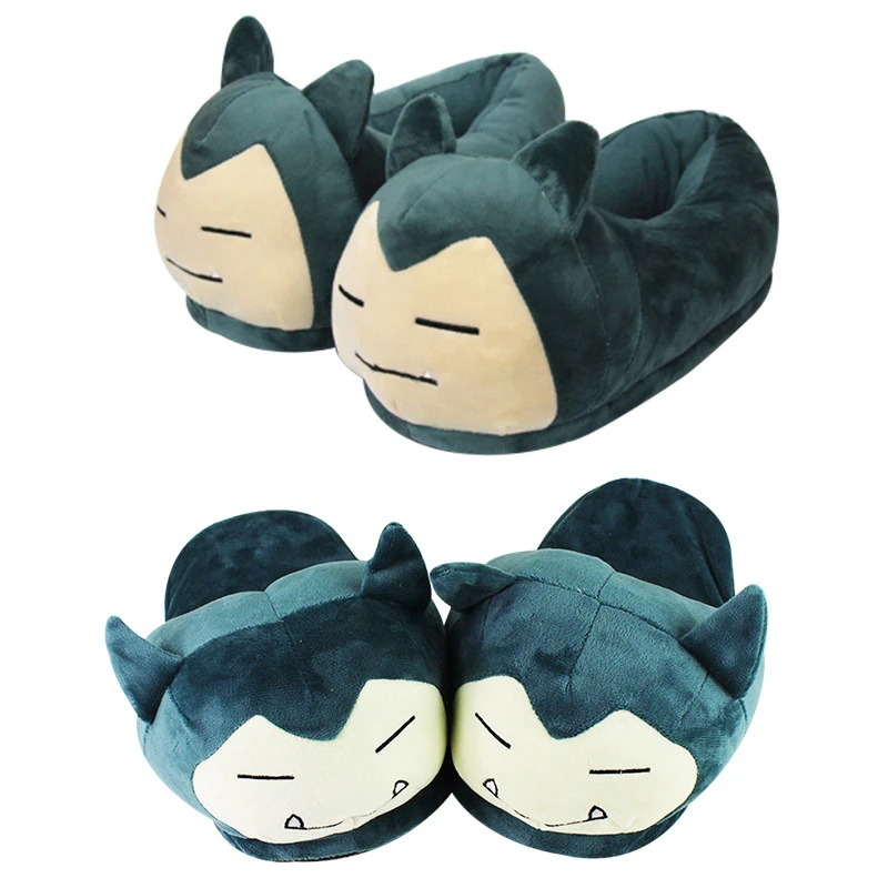 canal dominio Caracterizar Zapatillas de peluche de Snorlax para adultos, zapatos cálidos de invierno  para interiores, Anime, 28cm|stuffed snorlax|plush snorlaxsnorlax plush -  AliExpress