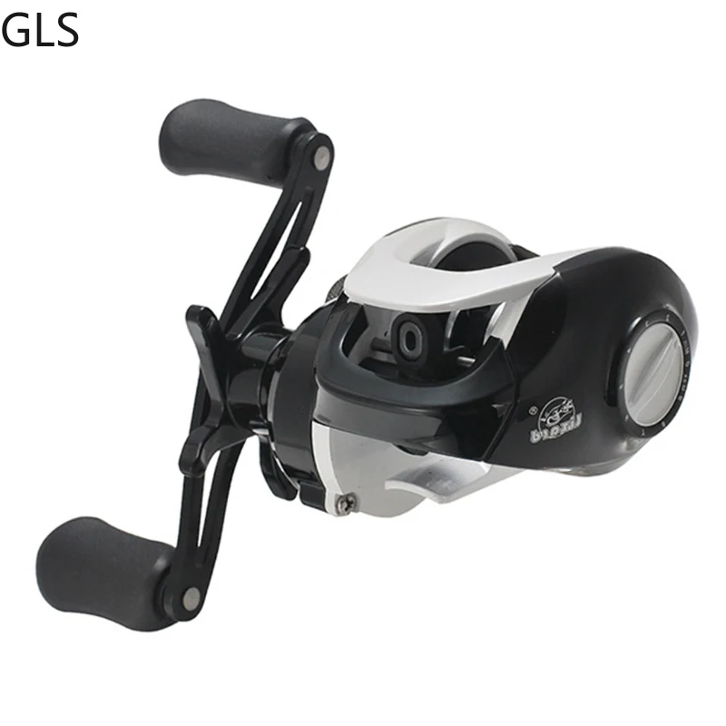 

Baitcasting Reel Magnetic Brake System Reel 7.2:1 High Speed Fishing Reel17+1BB Fishing Accessories Metal Fishing Wheel