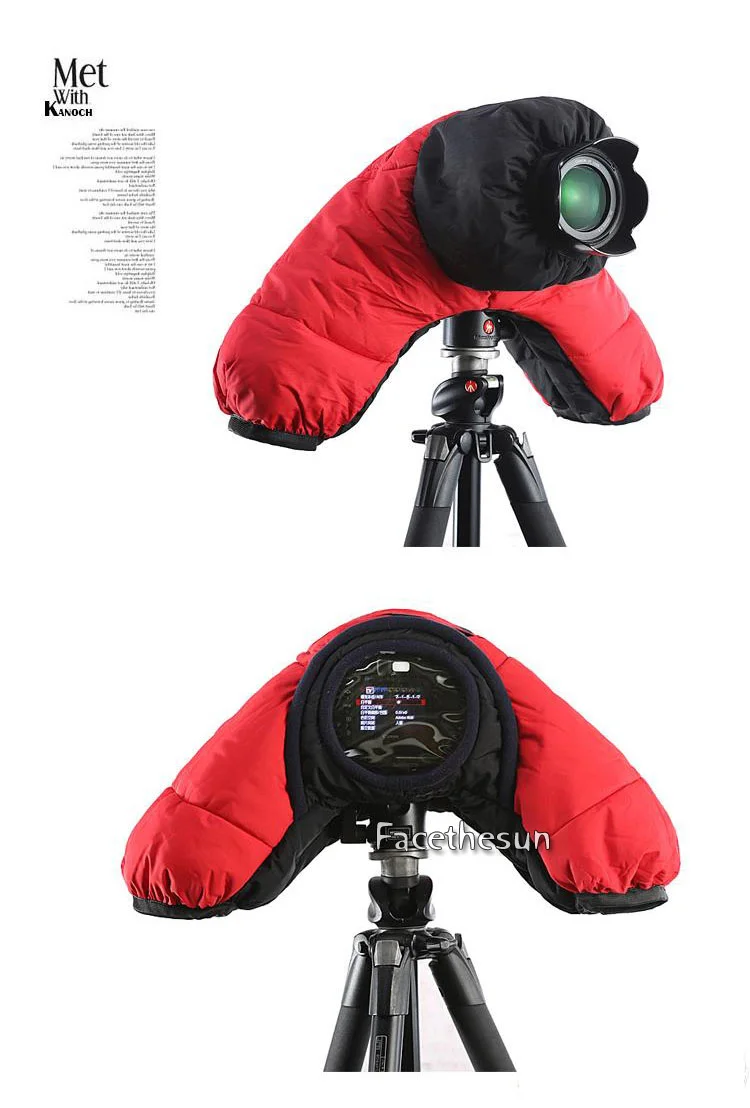 Warm thick camera cover sleeve 2