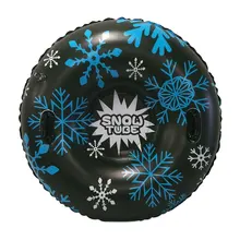 Спорт Прочный Взрослых Childern ПВХ Снежная труба лыжный круг с ручкой надувные игры Зима Открытый плот семья крепкая игрушка