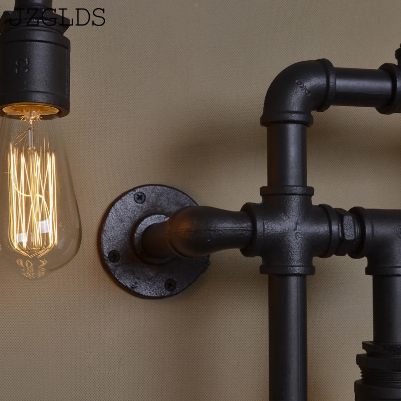 Nordice aplique luz pared Утюг столовая коридор гостиной luminaria де parede