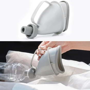 

1Pc Portable Car Travel Outdoor Adult Urinals for Man Woman Urinal Potty Funnel Peeing Camping Ladies Toilet Emergency Tool
