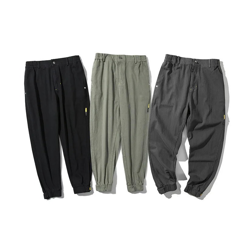 

Yi chao Men'S Wear 2019 New Style Japanese-style Trend Autumn Casual Pants Men's Base Loose-Fit Skinny Pants MEN'S Trousers