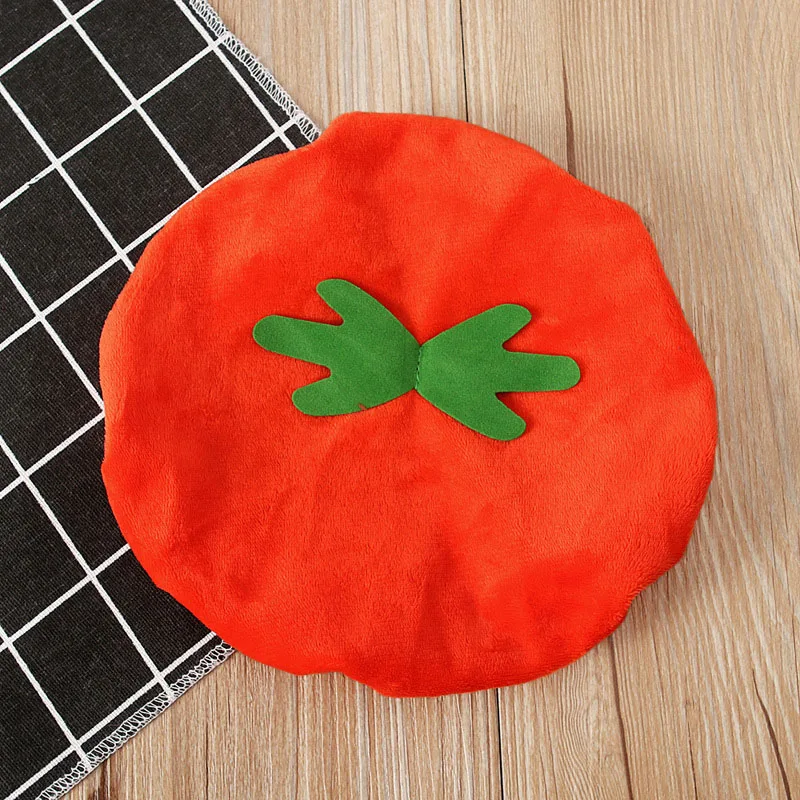 Newly Halloween Baby Kids Pumpkin Fancy Sleeveless Dress with Hat Cosplay Costume Party Clothes for Boy Girl CLA88