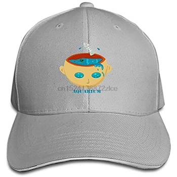 

Aquarium Adjustable Sandwich Baseball Cap Cotton Snapback Peaked Hat