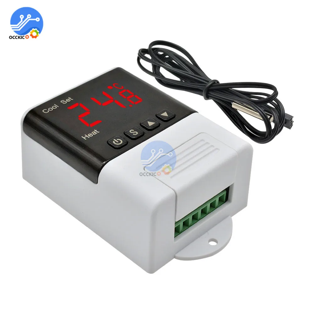 DTC1200 AC110-230V цифровой умный контроллер температуры, набор холодного тепла для аквариума и сада, умные Интеллектуальные бытовые приборы