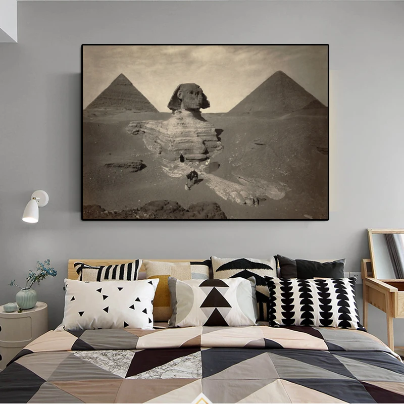 

Canvas Painting Landscape Posters and Prints Vintage Style Desert Picture Wall Pictures for Living Room Cuadros Home Decoration