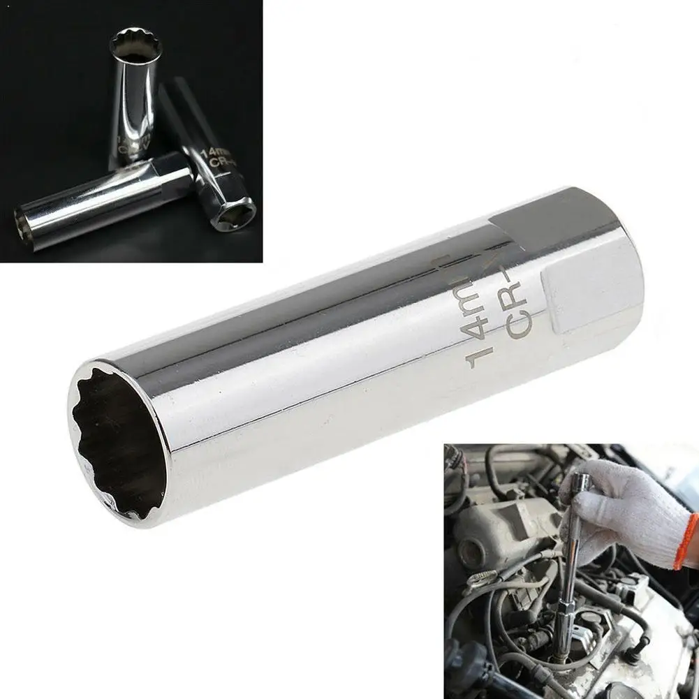 

14/16mm Spark Plug Socket 12 Point Magnetic Removal Tool 3/8 Mini inch For BMW Drive J3P5