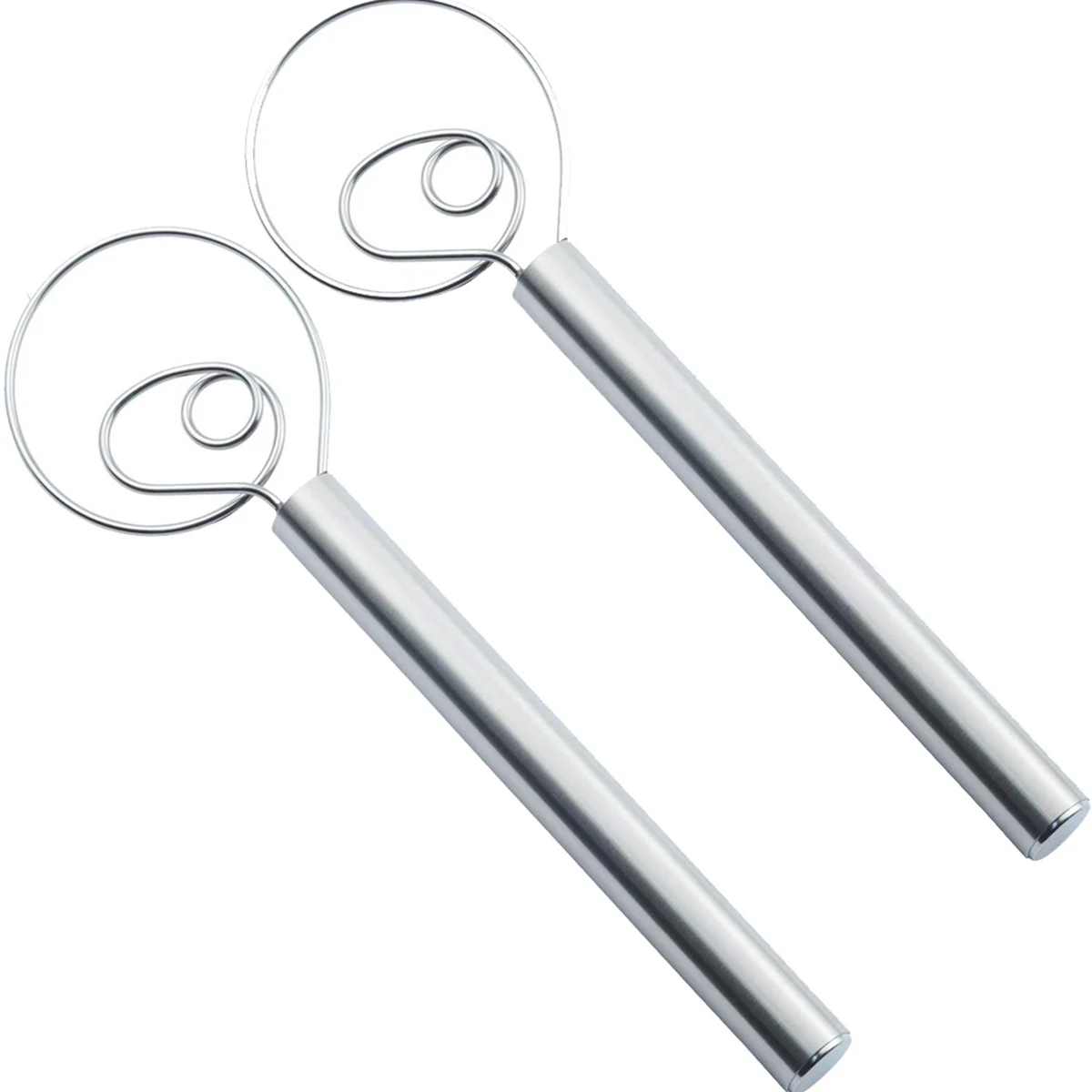 Stainless Steel Flour Mixer Multifunctional Wire Ring Stirrer Baking Tool for Egg Jam Milk Shake Complementary Food