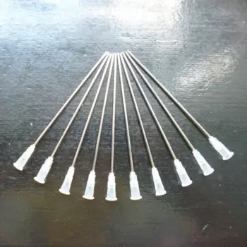 

20x Blunt Dispensing Needles Syringe Needle Tip For Ink Glue Liquid 100mm