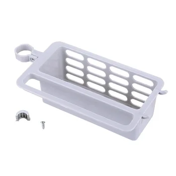 

Kitchen Bathroom Sink Storage Holder Faucet Clip Adjustable Towel Stand Rack Soap Sponge Dish Cloth Draining Organizer Shelf