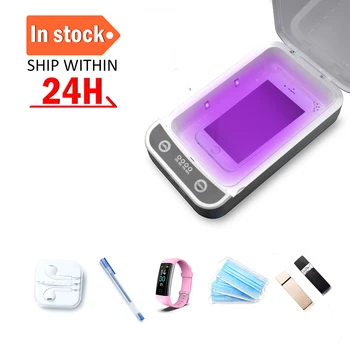 

5V UV Sterilizer Box Phone Purified Cleaner Case House Cleaner Personal Sanitizer Disinfection Box Phone box with Aromatherapy