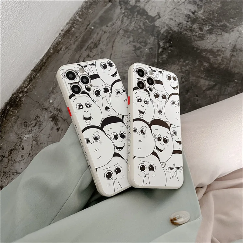 Side fun mobile phone case for iPhone brick cartoon fat iphone 12 / XS Pro Case 11 Promax чехол на айфон | Мобильные