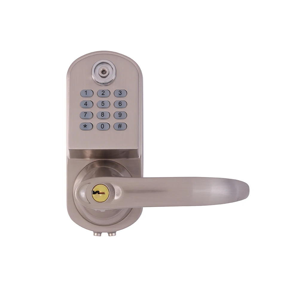 

Ospon Right and Left Hand Electronic Keyless Code Door Lock,Unlock With Code, TM Cards, And Mechanical Key