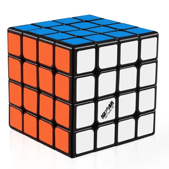 

D-FantiX Qiyi Thunderclap 4×4 Speed Cube Magic 4×4×4 Cube Puzzles Black-Base 62mm Professional Toys For Kids and Adult Learning