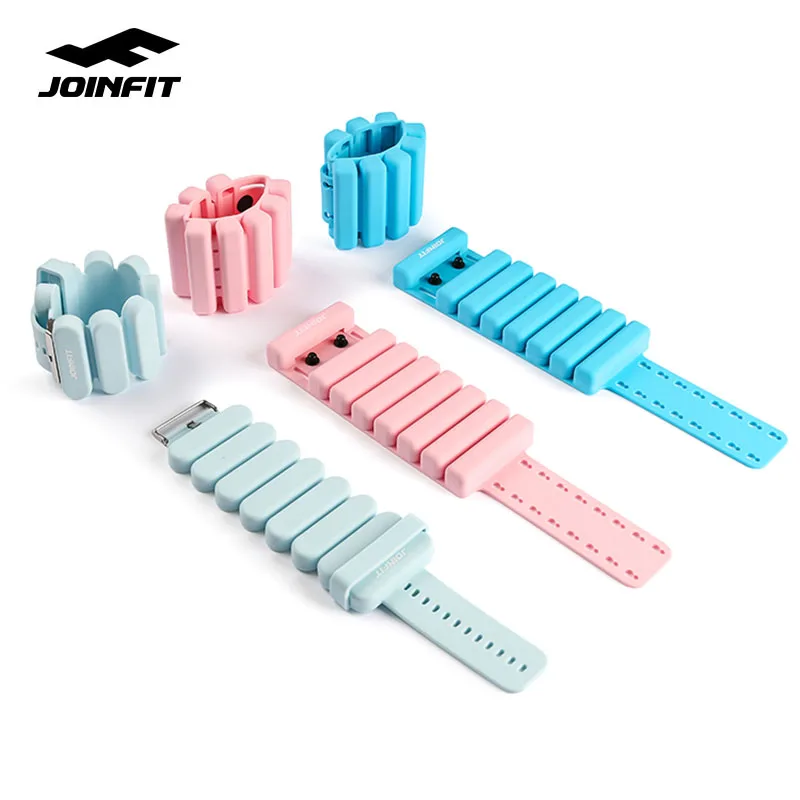 

JOINFIT 2pcs Silicone Weight Bracelet Dumbbell Fitness Energy Wristband Practice Running Sports Training Home Gym Workout