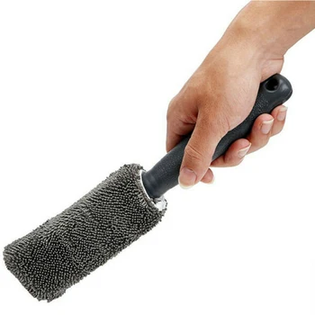 

9pcs Microfiber Towels Car Soft Cloth Duster Wheel Brush Applicator Pads