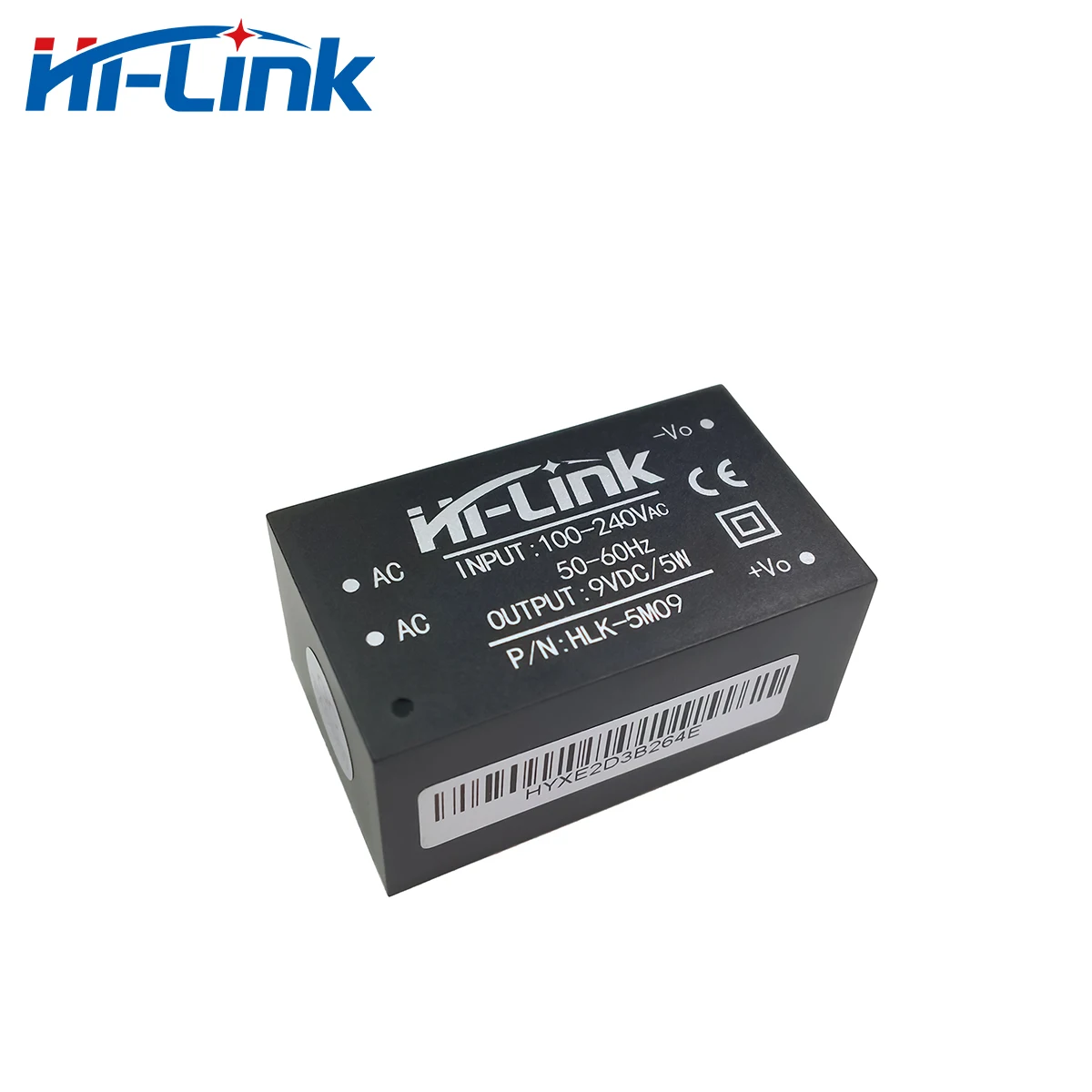 

Free Shipping 10pcs 220V to 5W 9V AC DC Step-Down Isolated Power Adapter Module HLK-5M09