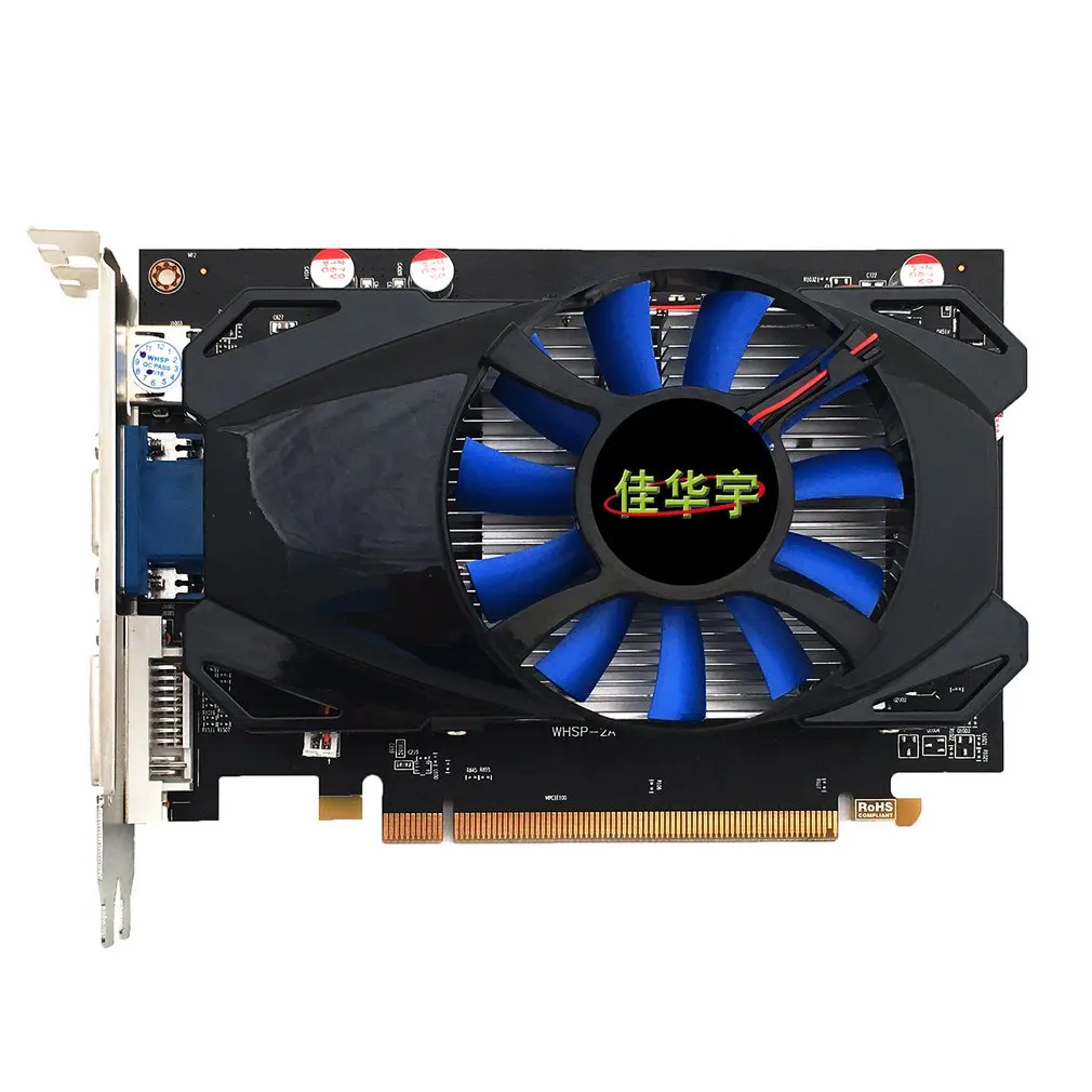 Профессиональная R7-350 игровая видеокарта 4G для рабочего стола 4G GDDR5 128 бит HDMI& VGA& DVI порт поддержка разрешения 4K