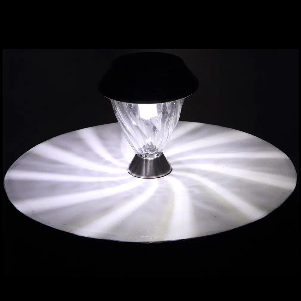 

Practical LED Outdoor Stainless Steel White/ Color Changing Solar Lawn Light Pathway Walkway Garden Lamp
