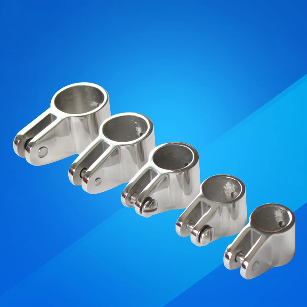 Yacht Practical Stainless Steel Accessories Boat Top Jaw Slide Marine Replacement Rustless Hardware Direct Fit Pipe Clamp