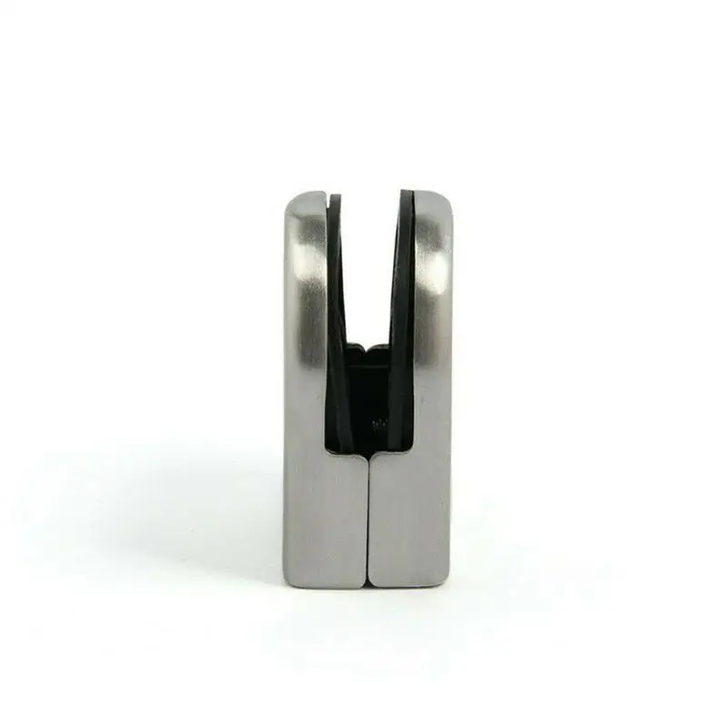 1Pcs/set High Quality Space Aluminum Glass Clips Adjustable Wall Mounted Glass Shelf Clamp Bracket 5-15mm Glass Holder