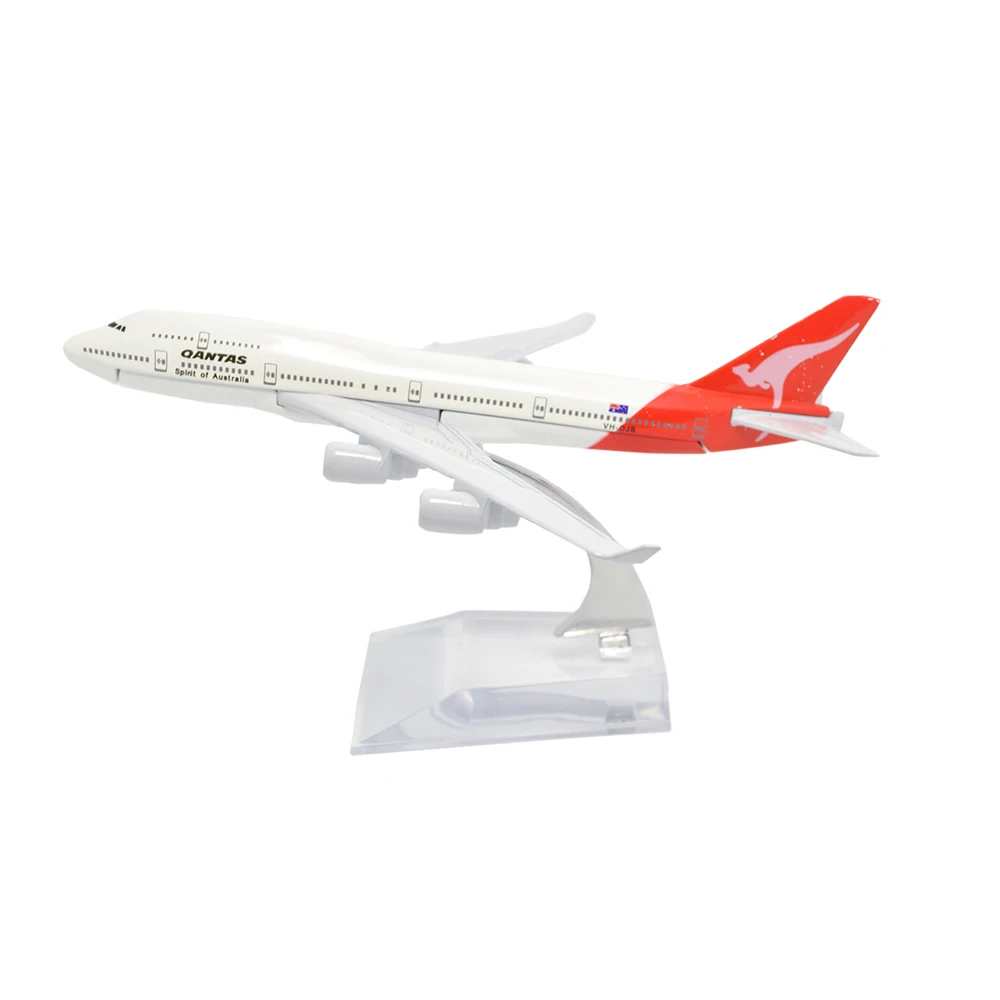 

Династия Тан (TM) 1:400 16 см Боинг B747-400 Qantas металлическая модель самолета Игрушечная модель самолета