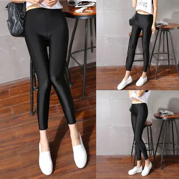 

Womens Leggings Letters print Thin Elastic Black Leggins Slim Fashion Workout Seamless Leggings Plus Size 5XL #YL5