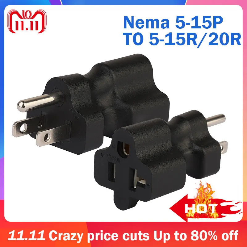 Адаптер питания переменного тока Nema US 5 15P 15R/5 20R переходник с на стандарт США