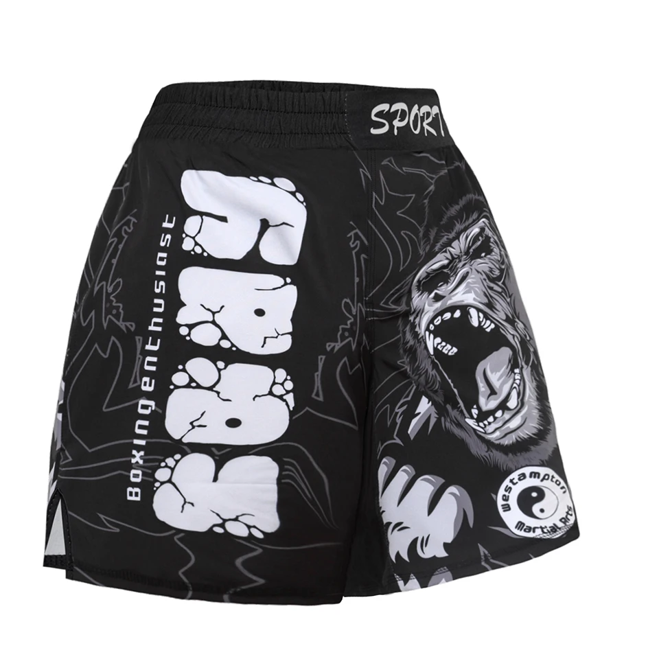 MMA Kid's Sports Apparel 3D MMA T-shirt+Pant Boxing Jerseys Boy KickBoxing Muay Thai Shorts Children Fightwear Bjj