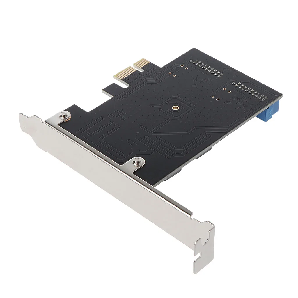 2 Порты и разъёмы 19Pin USB 3,0 карта PCI-e для внутреннего 20Pin мужской Порты адаптер PCI Express